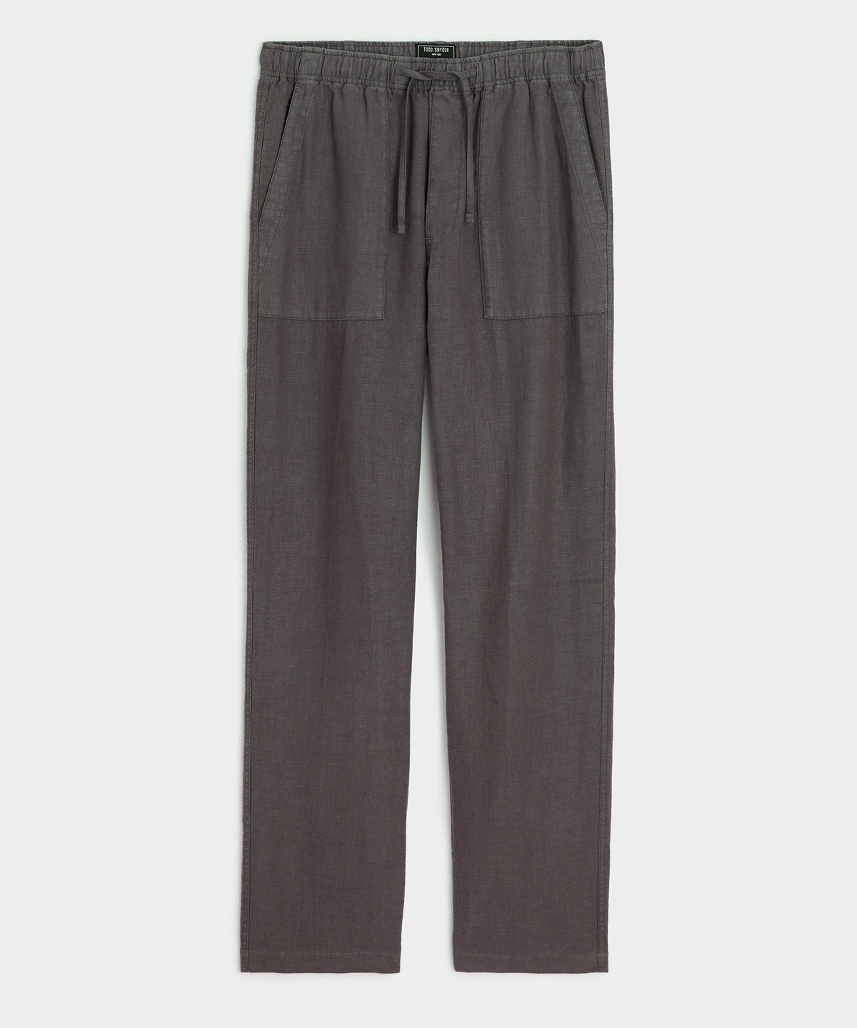 Straight Fit Linen Beach Pant