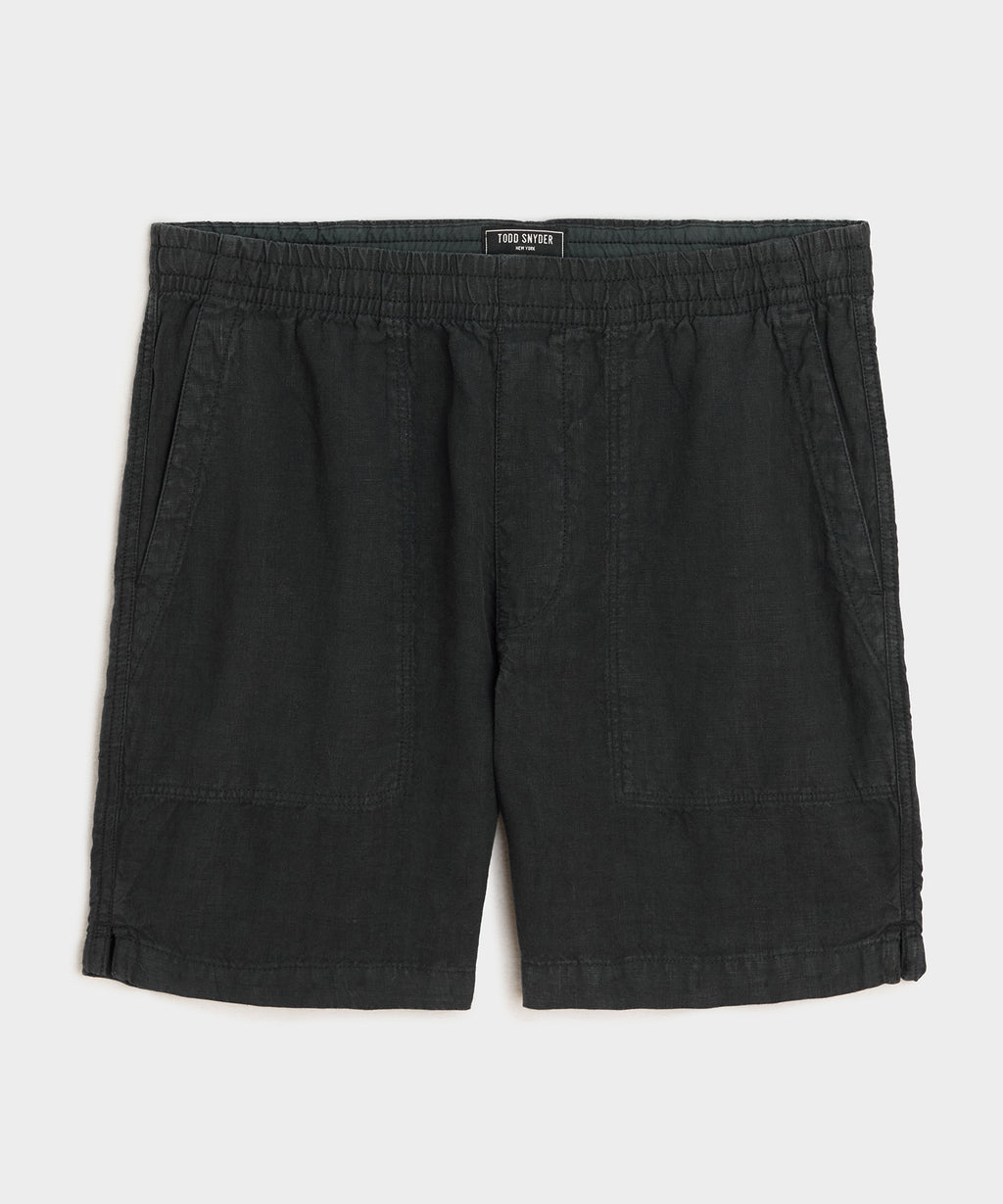 7" Linen Beach Short