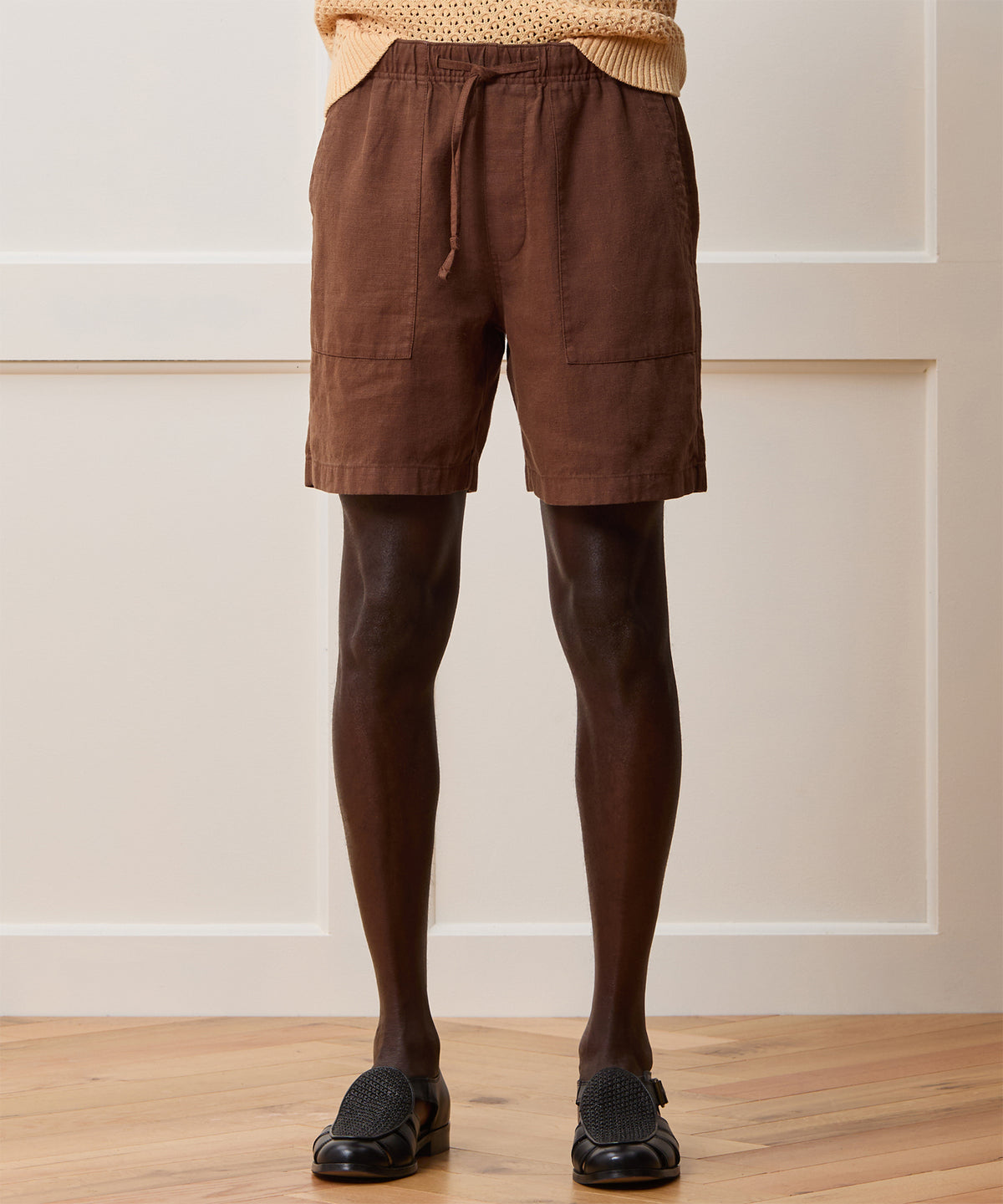 7" Linen Beach Short