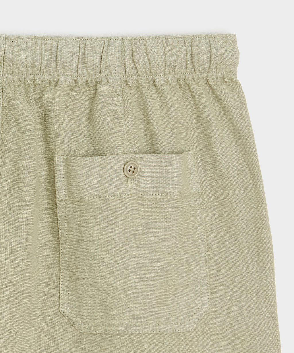 7" Linen Beach Short