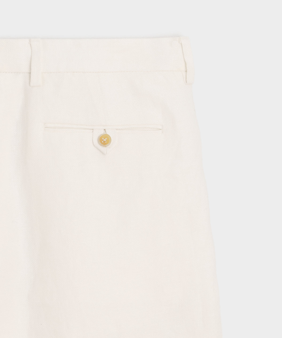 7" Italian Linen Pleated Short