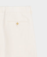 7" Italian Linen Pleated Short