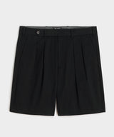 7" Pleated Tab Short