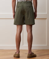 7" Pleated Tab Short