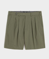 7" Pleated Tab Short