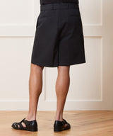 8" Cotton Self-Belt Short