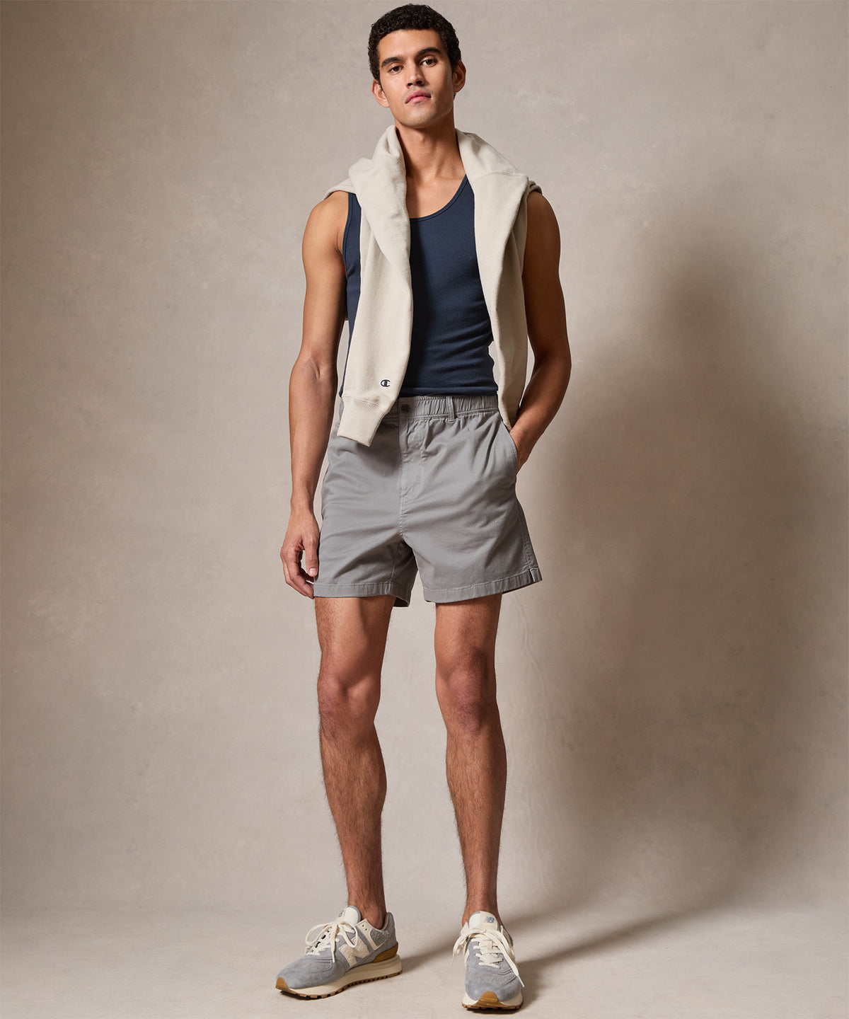 5" Cotton Beachcomber Short