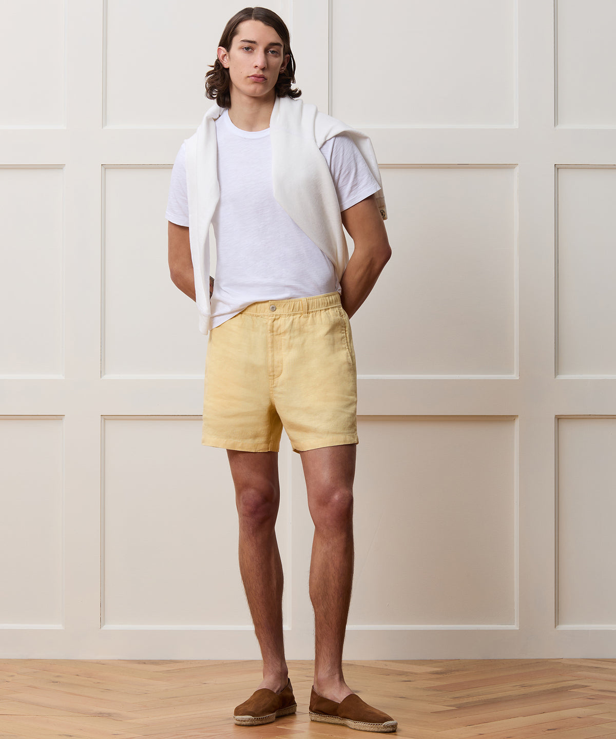5" Linen Beachcomber Short