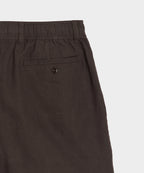 5" Embroidered Linen Beachcomber Short