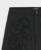 5" Floral Cotton Beachcomber Short