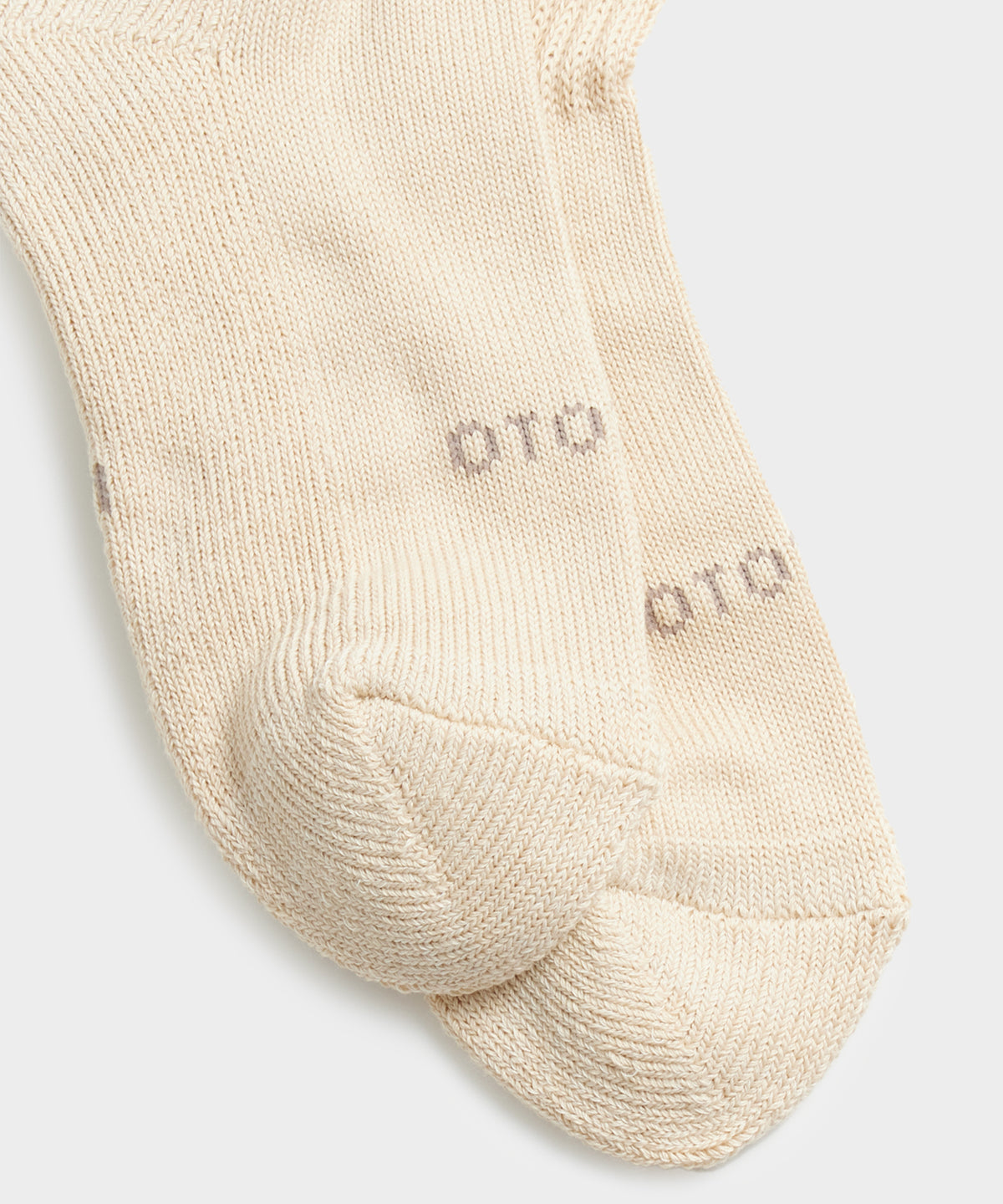 Rototo Organic Daily 3 Pack Mini Crew Sock in Ecru Mix