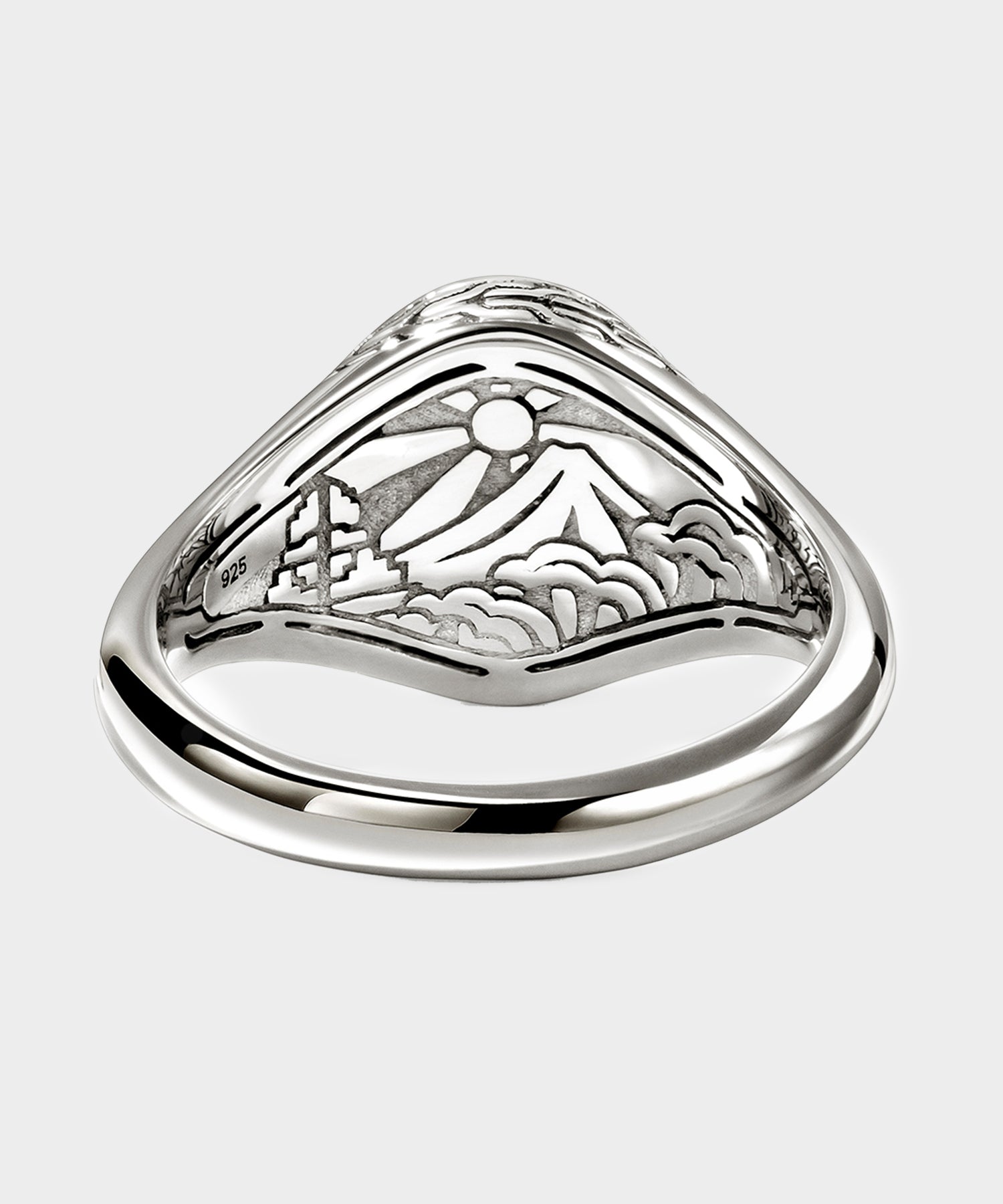 John Hardy Sterling Silver Icon 50 Ring