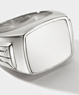 John Hardy Sterling Silver Signet Ring