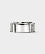 John Hardy Sterling Silver Tiger Eye Icon Band Ring