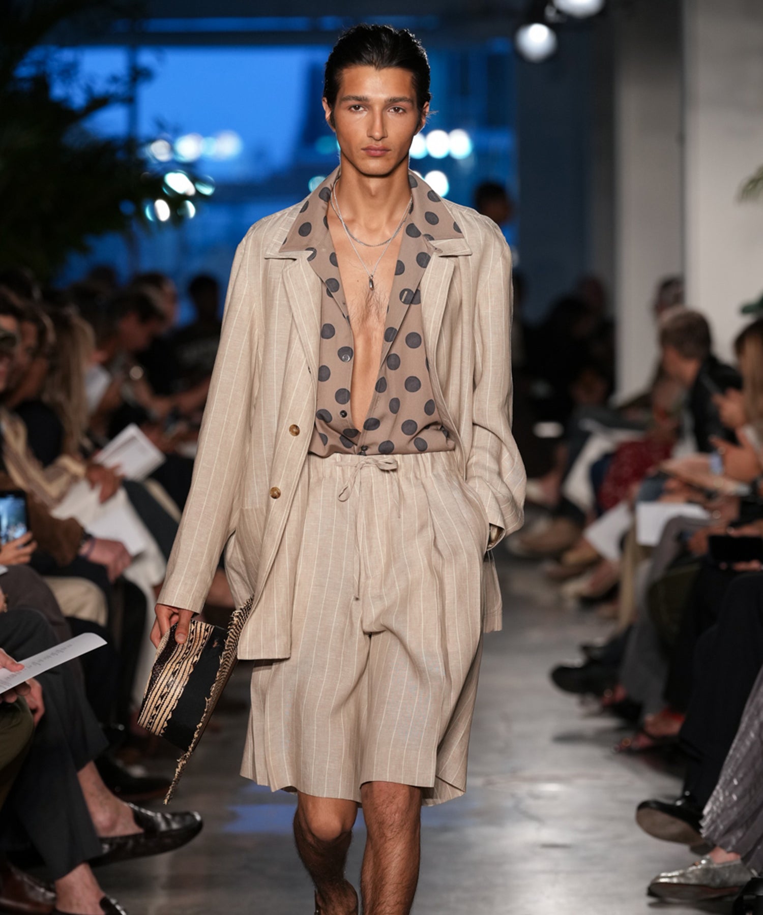 Polka Dot Capri Shirt in Brown – Todd Snyder