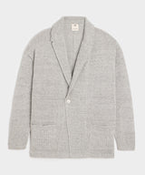 Inis Meáin Relax Jacket in Silver Marl