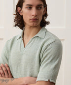 Inis Meáin Washed Linen Polo