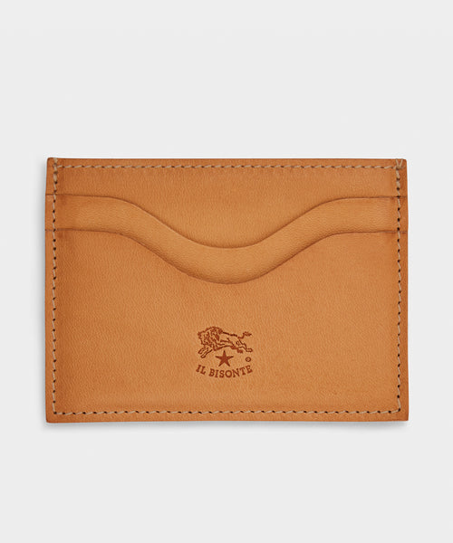 Il Bisonte Salina Leather Card Holder in Natural – Todd Snyder