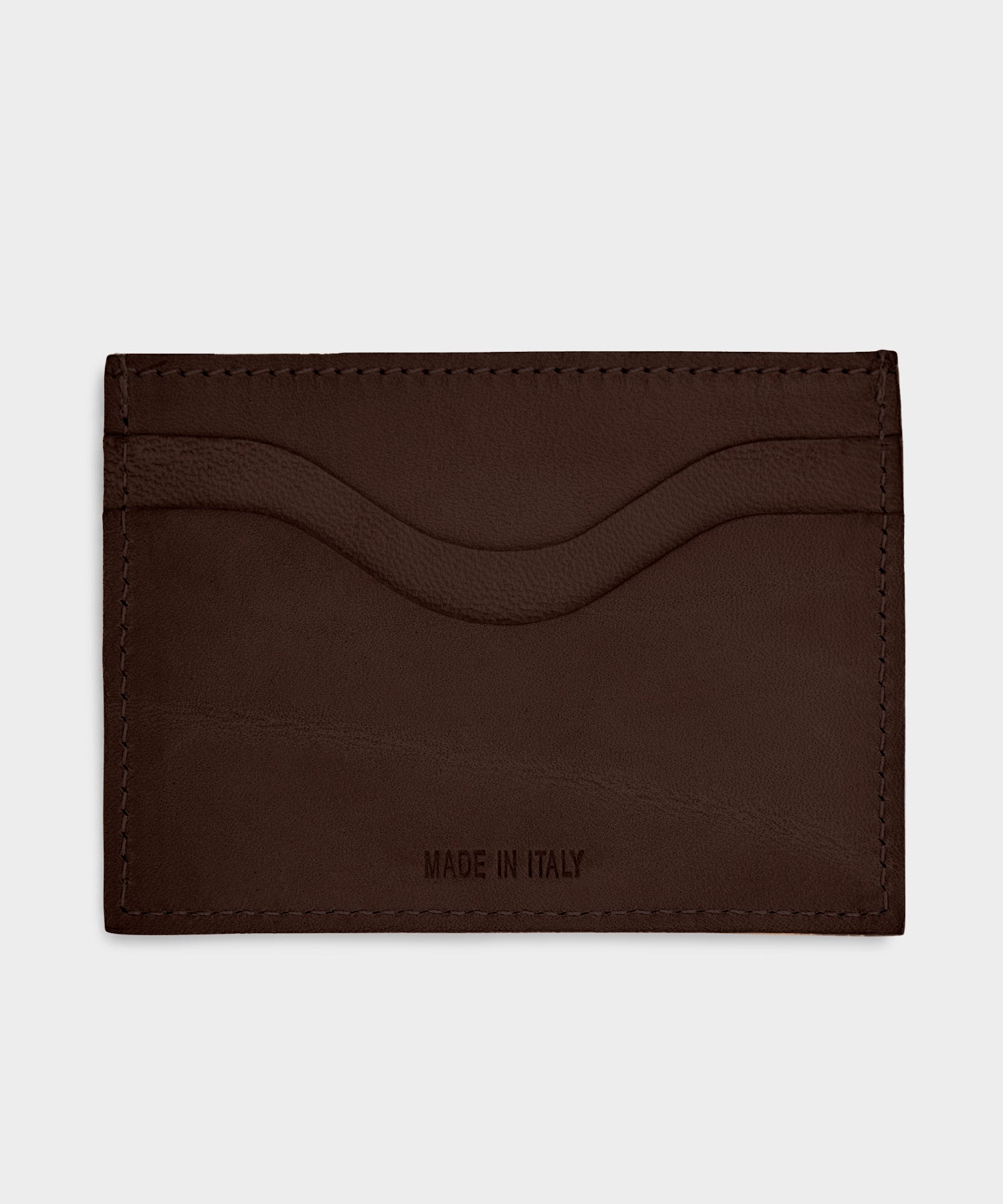 Il Bisonte Salina Leather Card Holder in Caffe – Todd Snyder
