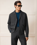 Japanese Wool Bomber Jacket