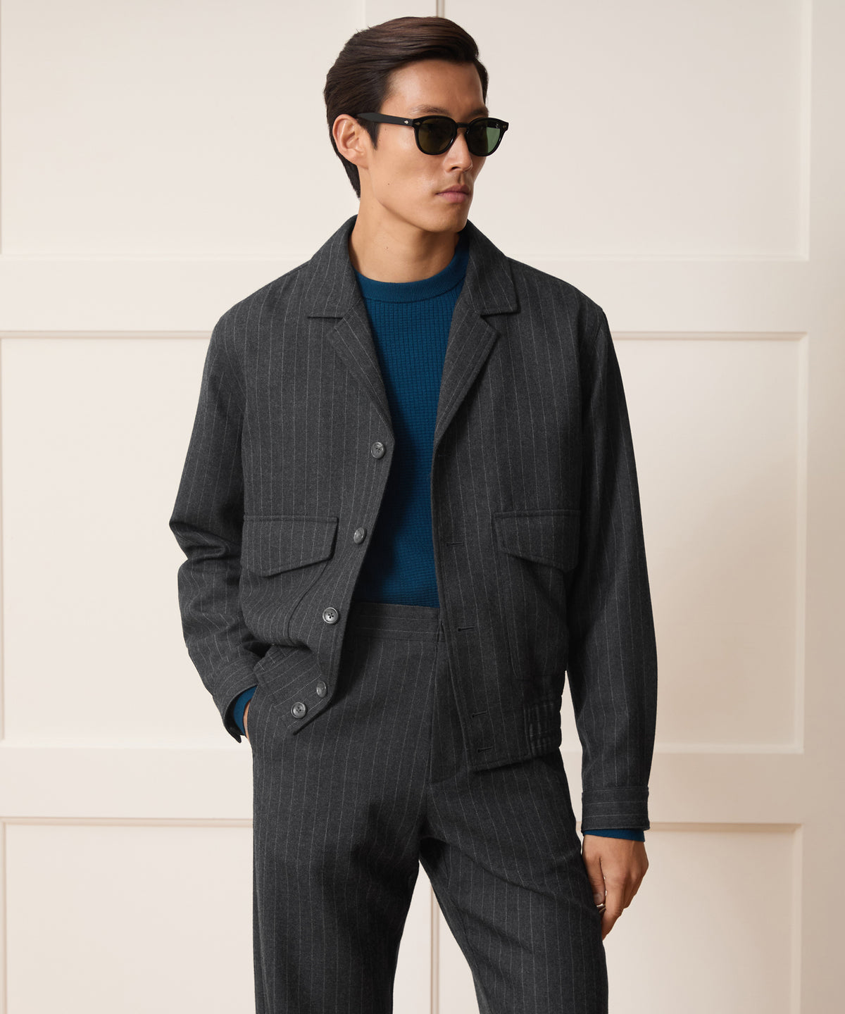 Japanese Wool Bomber Jacket
