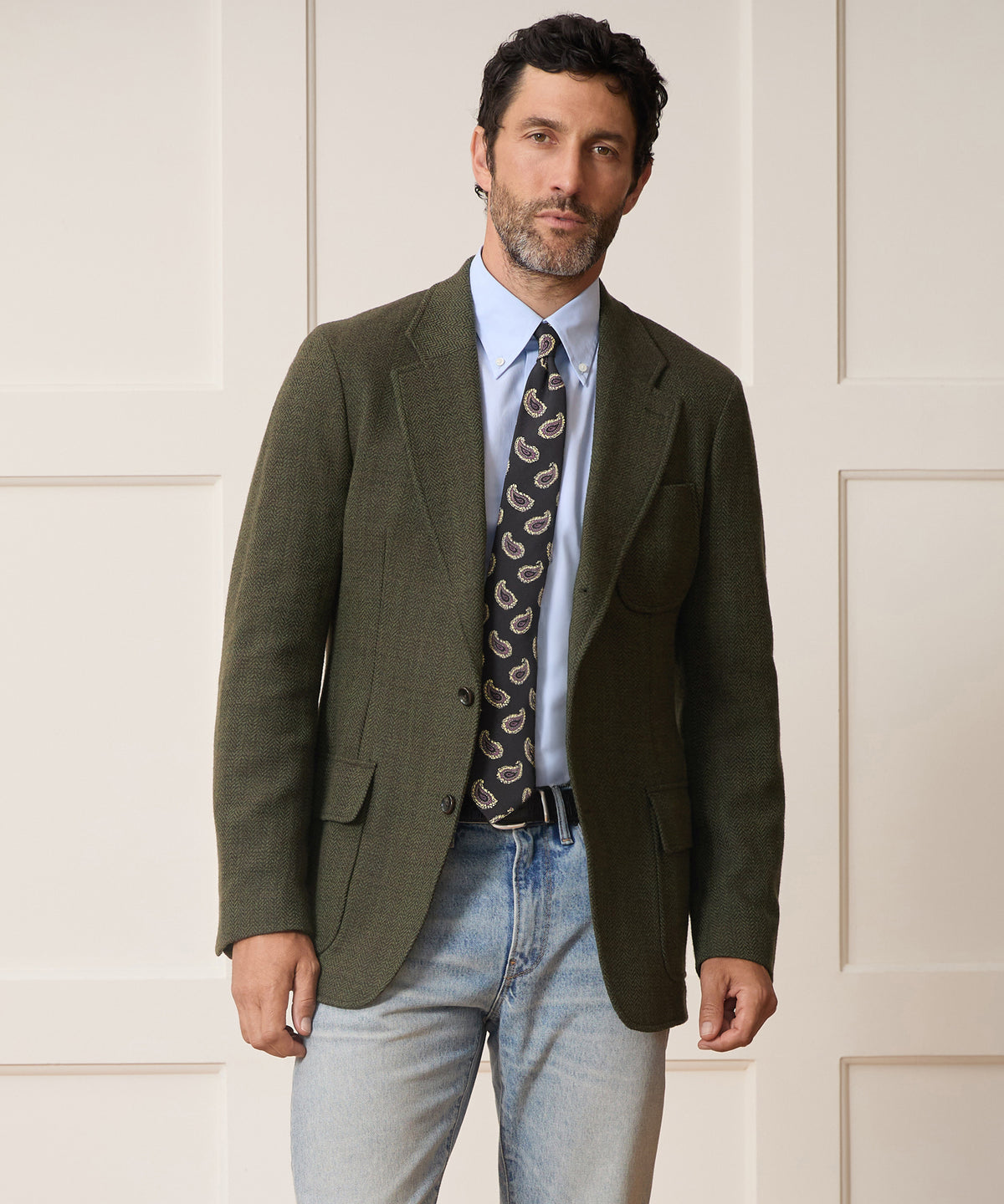 Italian Herringbone Heritage Sport Coat