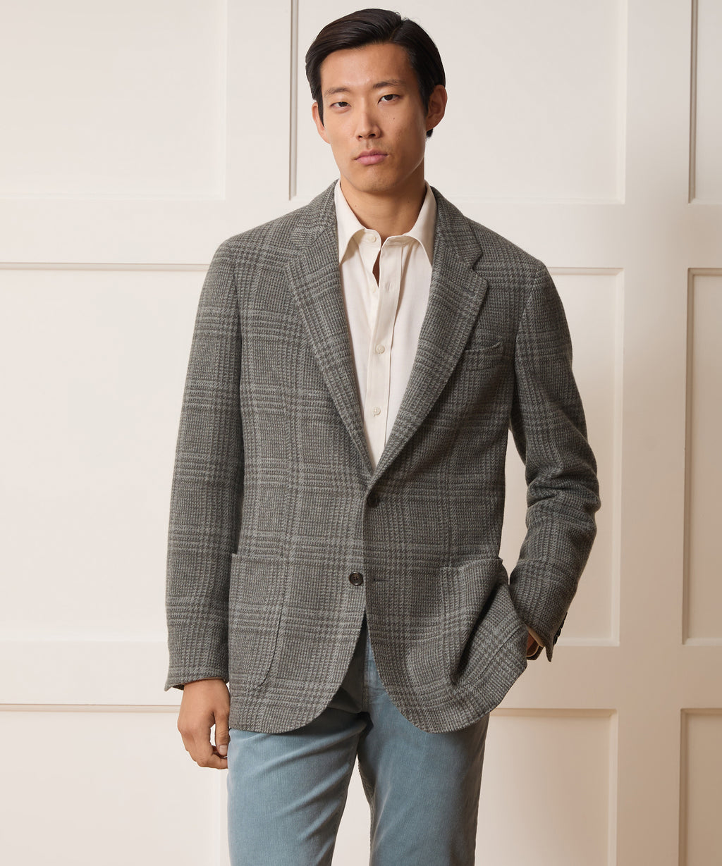 Italian Glen Plaid Sport Coat