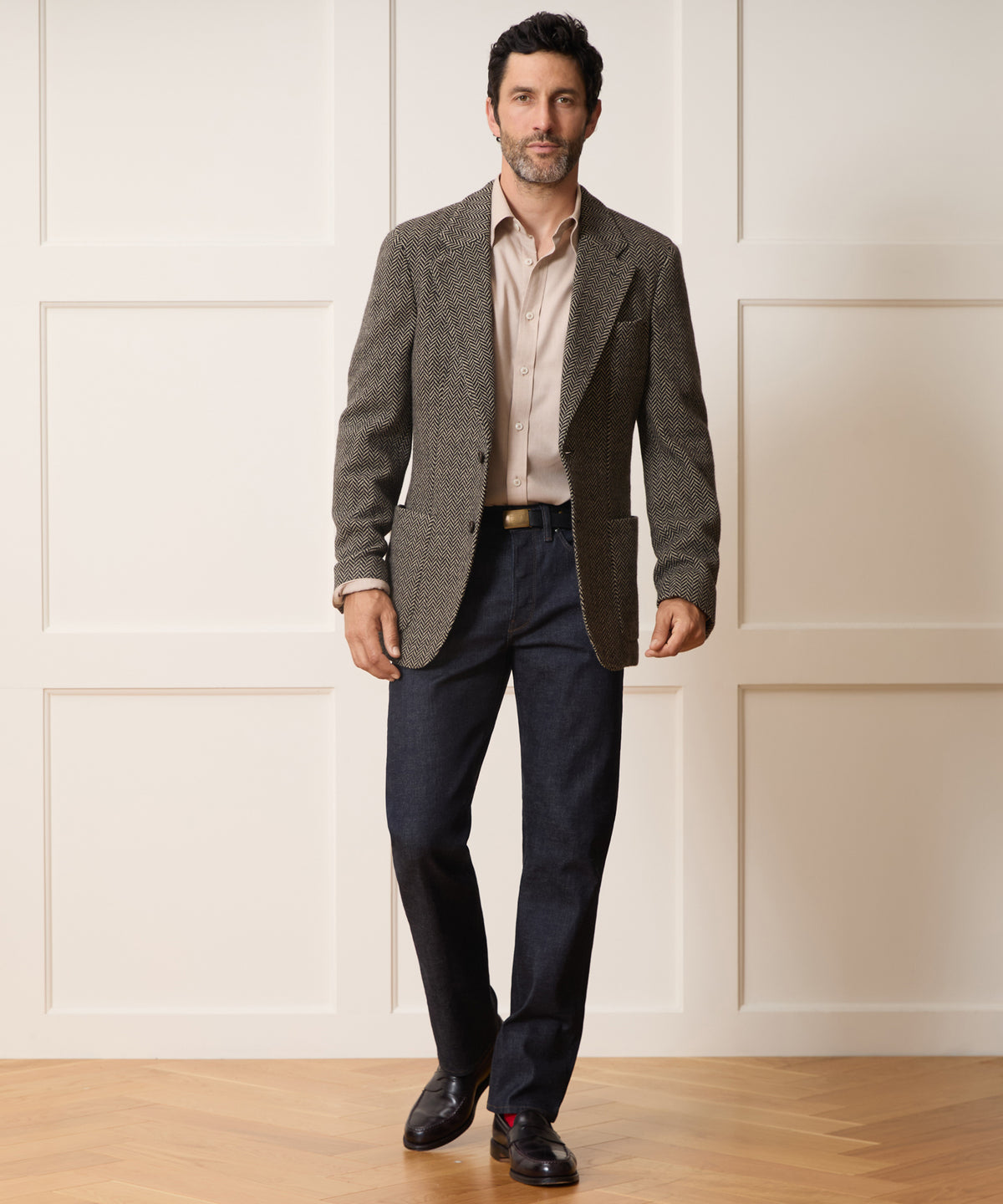 Italian Herringbone Sport Coat