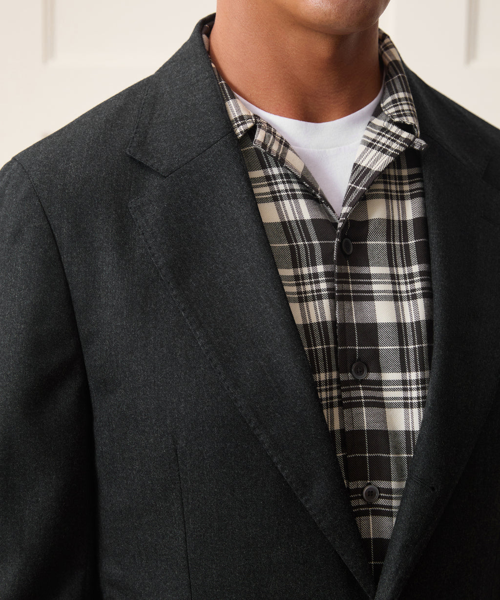 Italian Flannel Madison Jacket