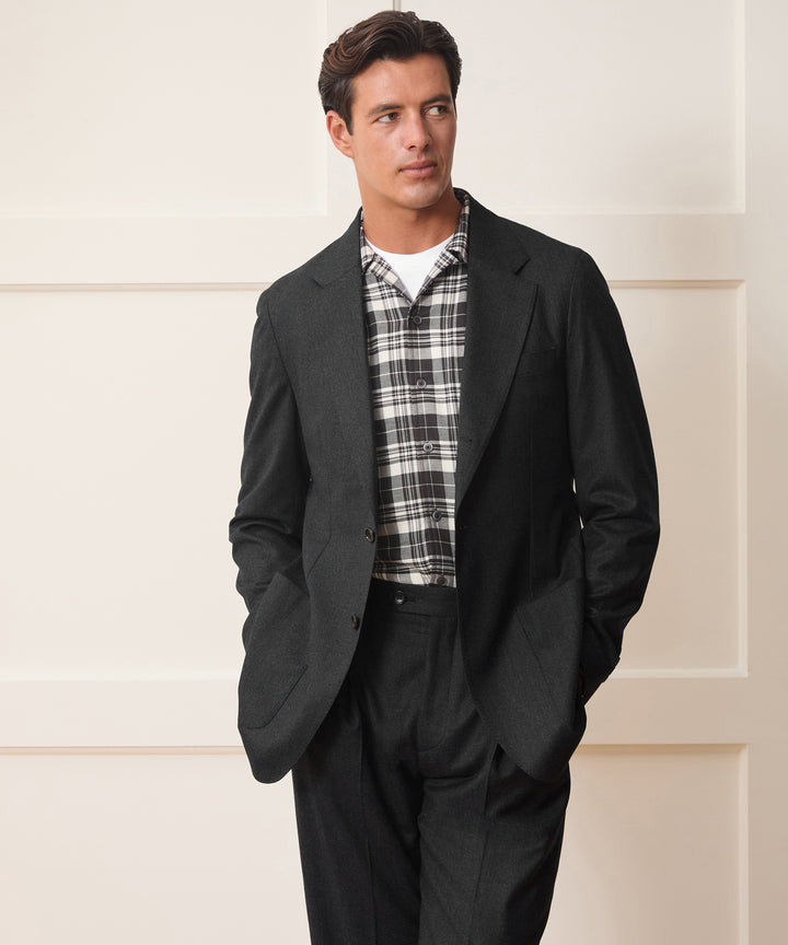 Relaxed Italian Flannel Madison Suit
