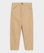 Relaxed Barrel Jean in Khaki