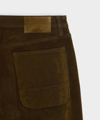 Flocked Welder Jean