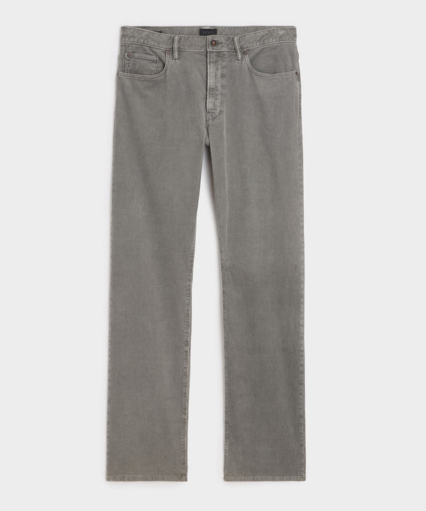 Straight Fit 5-Pocket Corduroy Pant