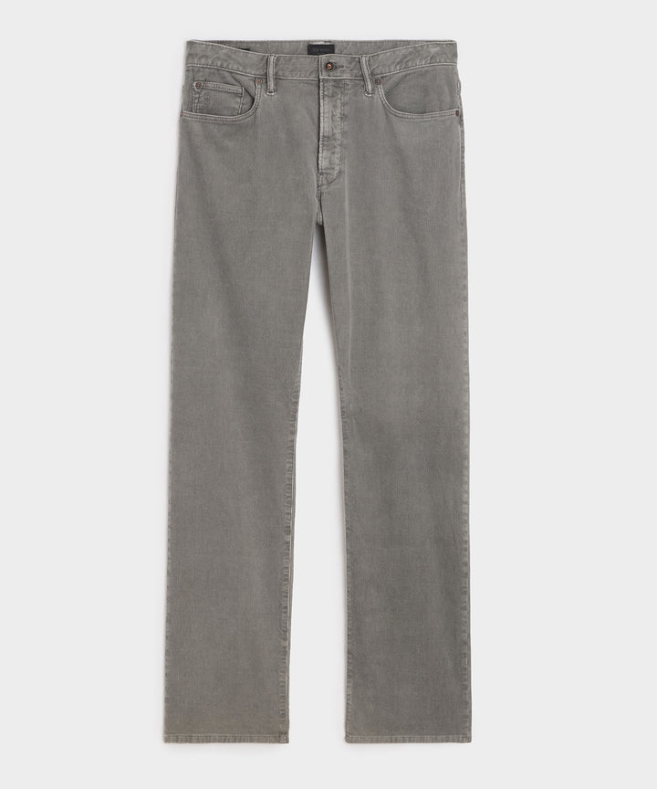 Straight Fit 5-Pocket Corduroy Pant