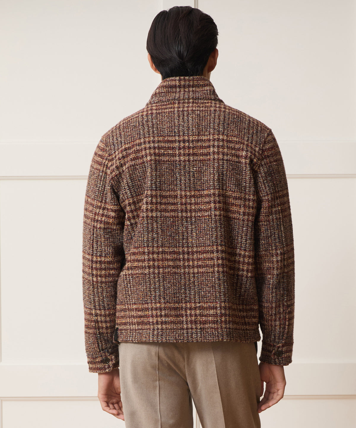 Italian Mock Neck Jacket