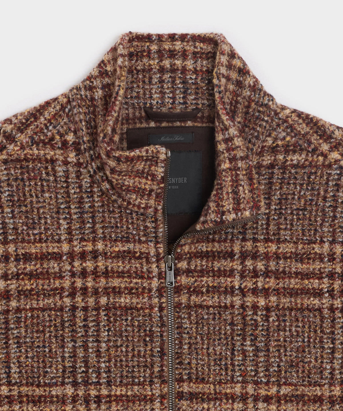 Italian Mock Neck Jacket