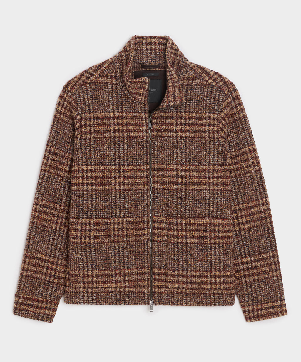 Italian Mock Neck Jacket
