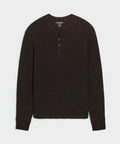 Lightweight Mini Waffle Henley