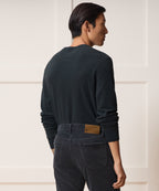 Lightweight Mini Waffle Henley