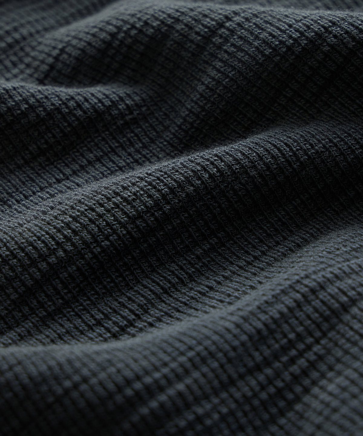 Lightweight Mini Waffle Henley