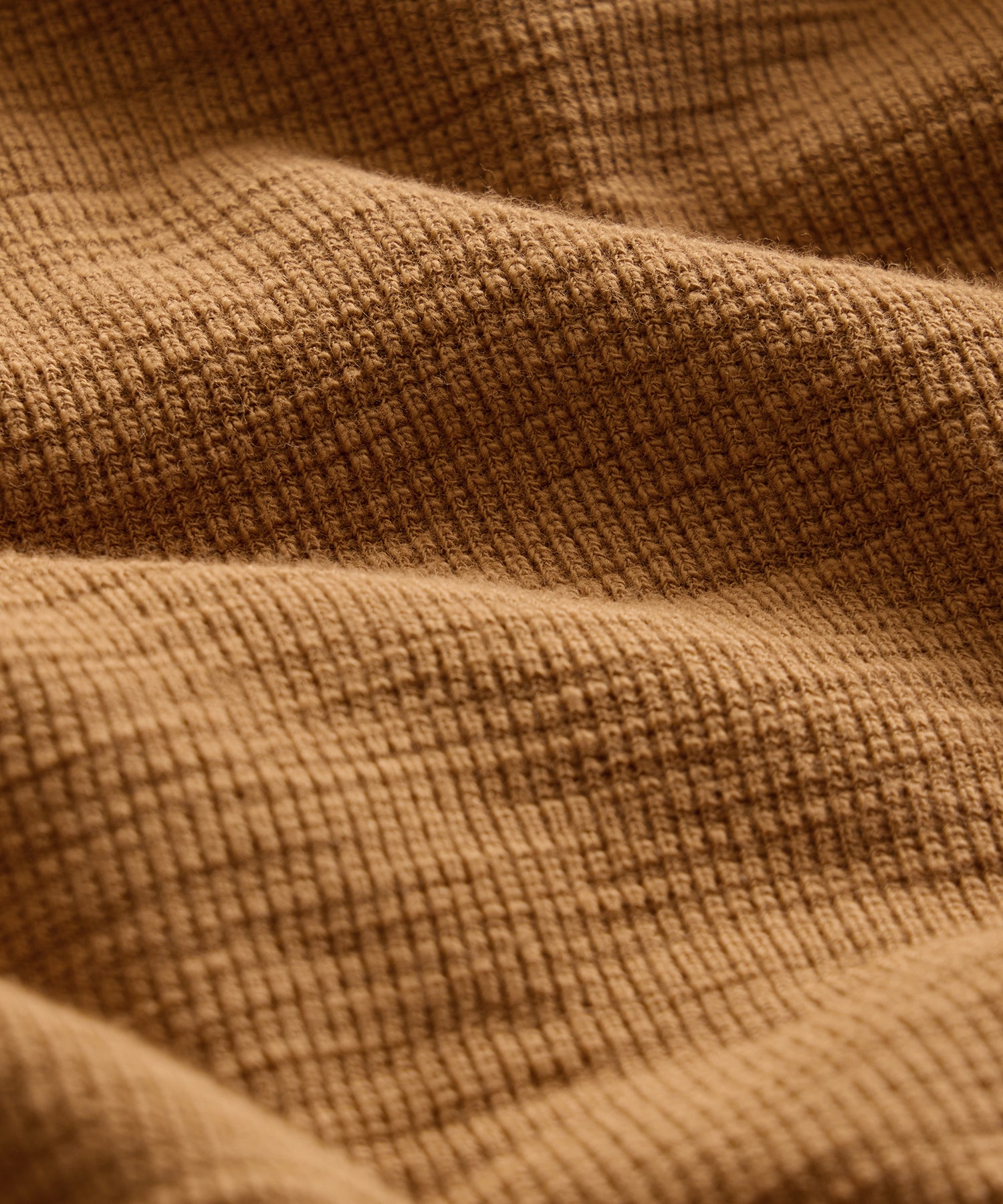 Lightweight Mini Waffle Henley