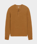 Lightweight Mini Waffle Henley