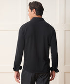 Cotton-Cashmere Pique Shirt