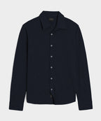 Cotton-Cashmere Pique Shirt