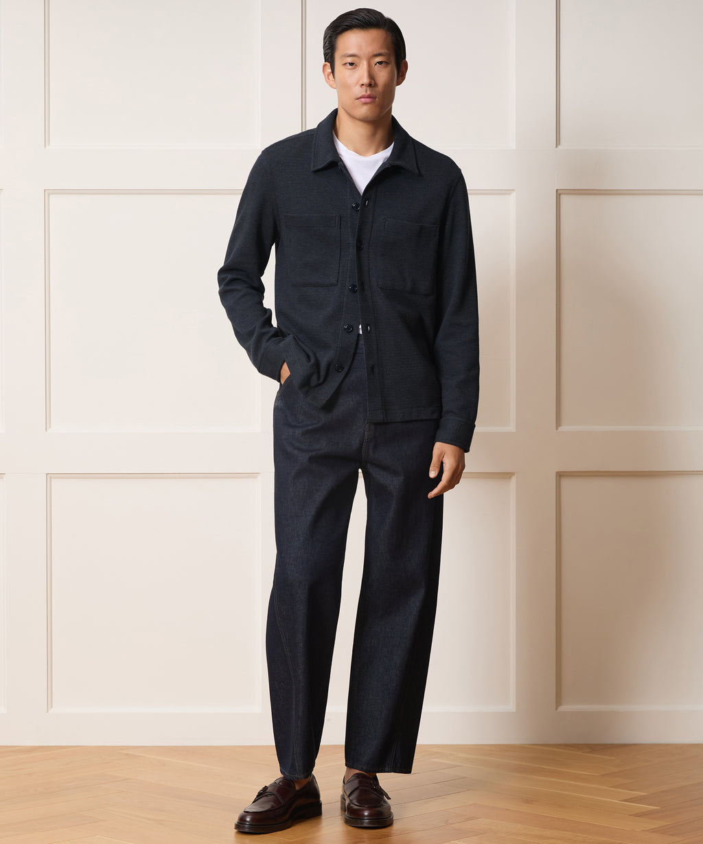 Knit Utility Shirt