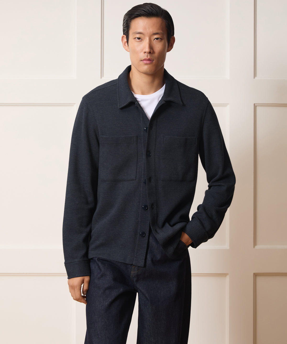 Knit Utility Shirt