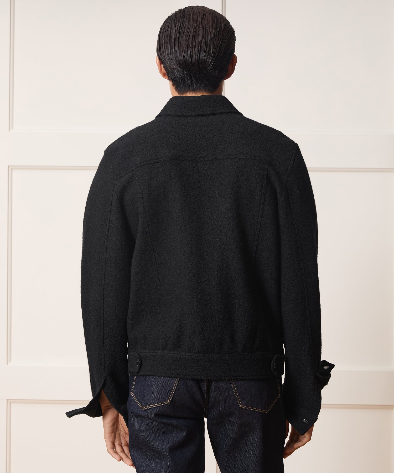 Boiled Wool Dylan Jacket