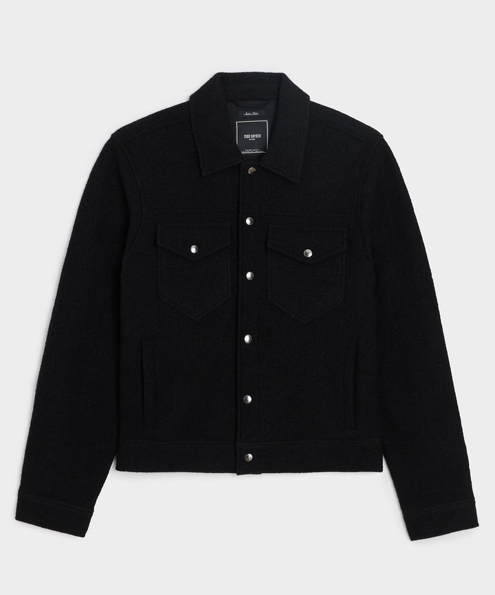 Boiled Wool Dylan Jacket