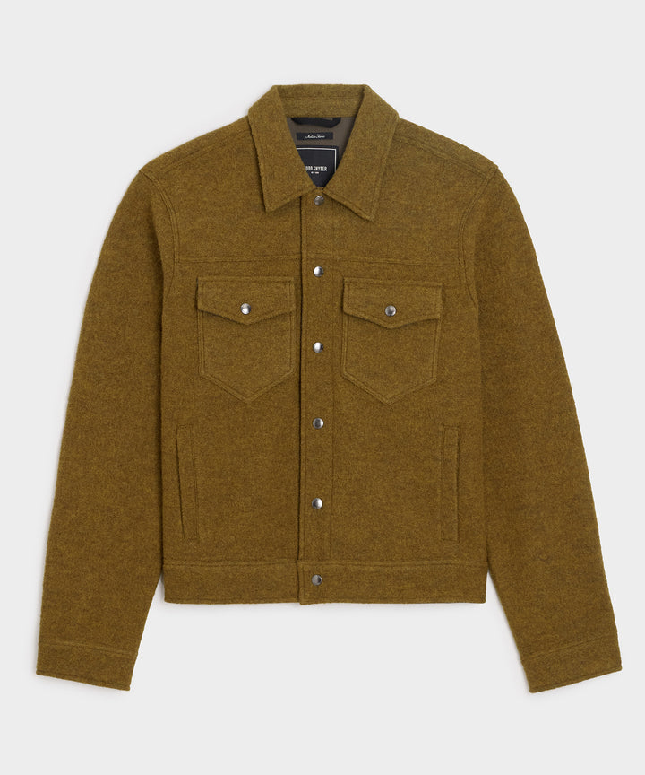 Boiled Wool Dylan Jacket