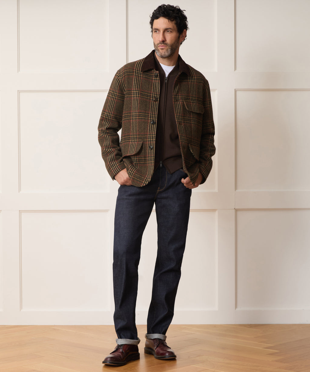 Italian Plaid Country Jacket